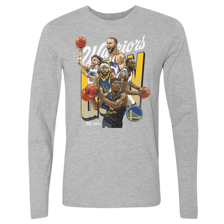 Golden State Warriors Men's Long Sleeve T-Shirt | 500 LEVEL