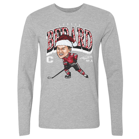 Connor Bedard Men's Long Sleeve T-Shirt | 500 LEVEL
