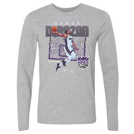 DeMar DeRozan Men's Long Sleeve T-Shirt | 500 LEVEL