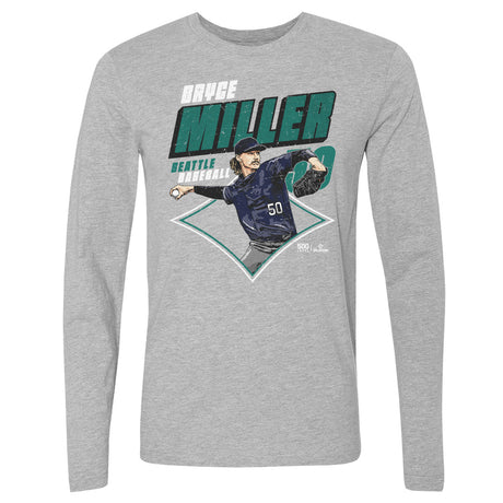 Bryce Miller Men's Long Sleeve T-Shirt | 500 LEVEL