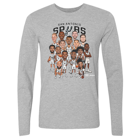 San Antonio Spurs Men's Long Sleeve T-Shirt | 500 LEVEL