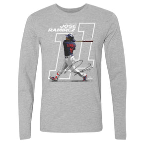 Jose Ramirez Men's Long Sleeve T-Shirt | 500 LEVEL