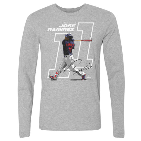 Jose Ramirez Men's Long Sleeve T-Shirt | 500 LEVEL