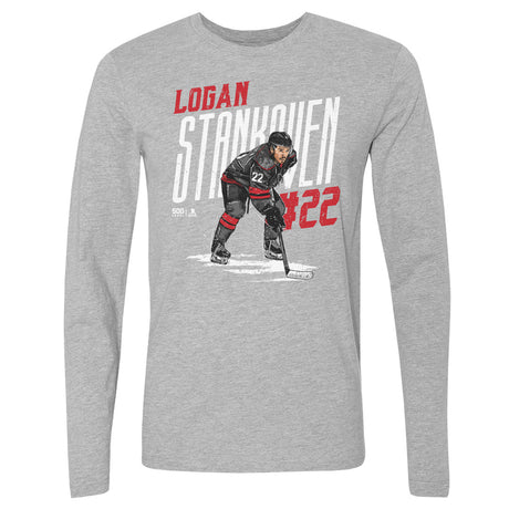 Logan Stankoven Men's Long Sleeve T-Shirt | 500 LEVEL