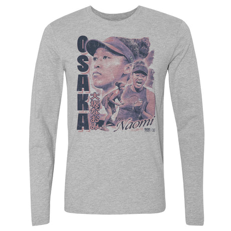Naomi Osaka Men's Long Sleeve T-Shirt | 500 LEVEL