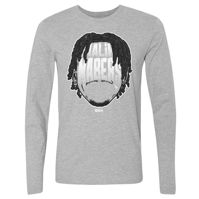 Malik Nabers Men's Long Sleeve T-Shirt | 500 LEVEL