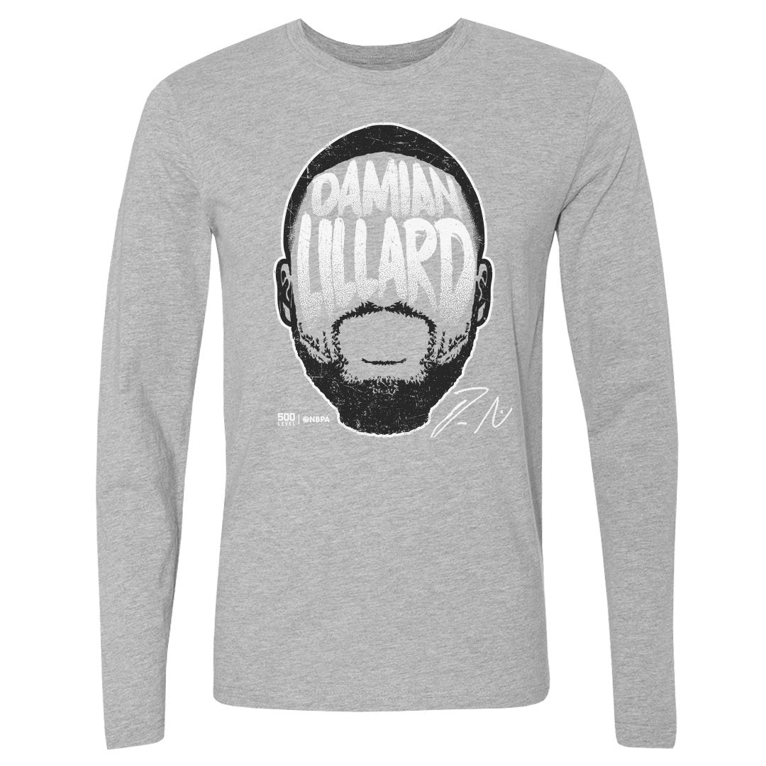 Damian Lillard Men's Long Sleeve T-Shirt | 500 LEVEL
