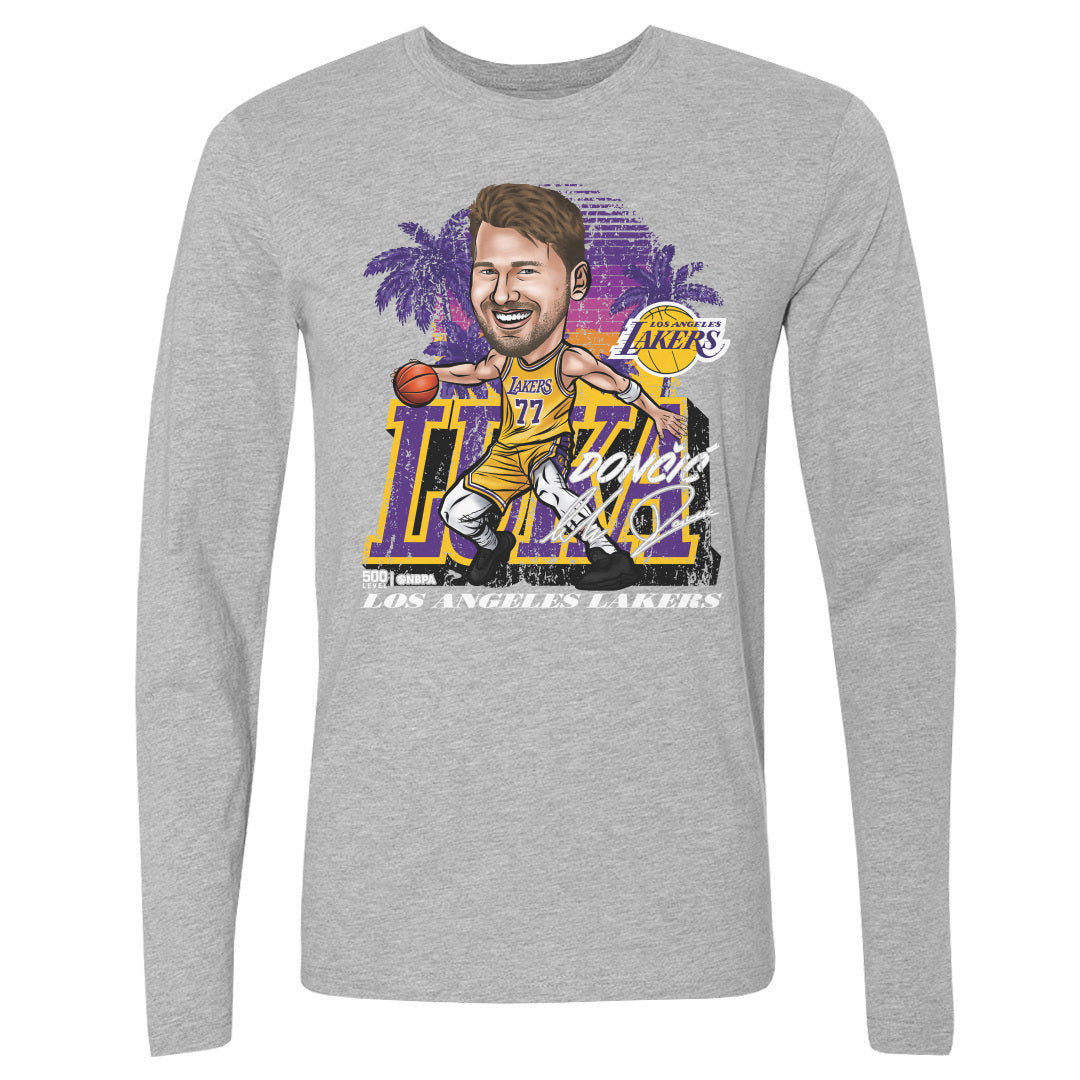 Luka Doncic Men's Long Sleeve T-Shirt | 500 LEVEL