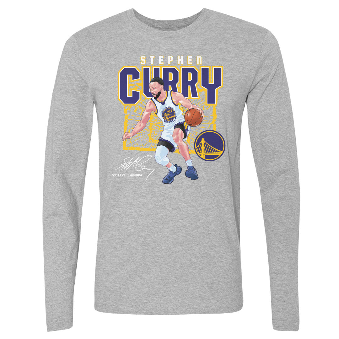 Steph Curry Men's Long Sleeve T-Shirt | 500 LEVEL