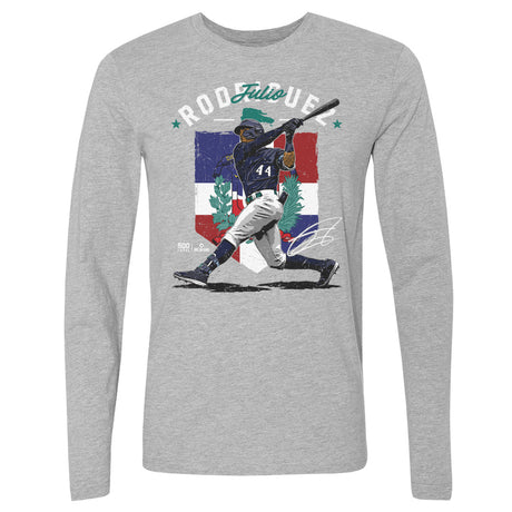 Julio Rodriguez Men's Long Sleeve T-Shirt | 500 LEVEL