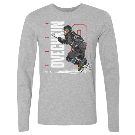 Alex Ovechkin Men's Long Sleeve T-Shirt | 500 LEVEL