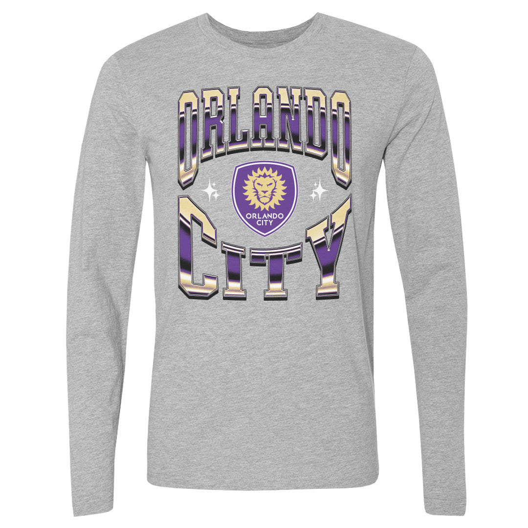 Orlando City Men's Long Sleeve T-Shirt | 500 LEVEL