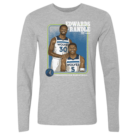 Anthony Edwards Men's Long Sleeve T-Shirt | 500 LEVEL