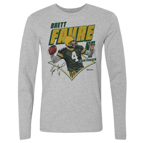 Brett Favre Men's Long Sleeve T-Shirt | 500 LEVEL