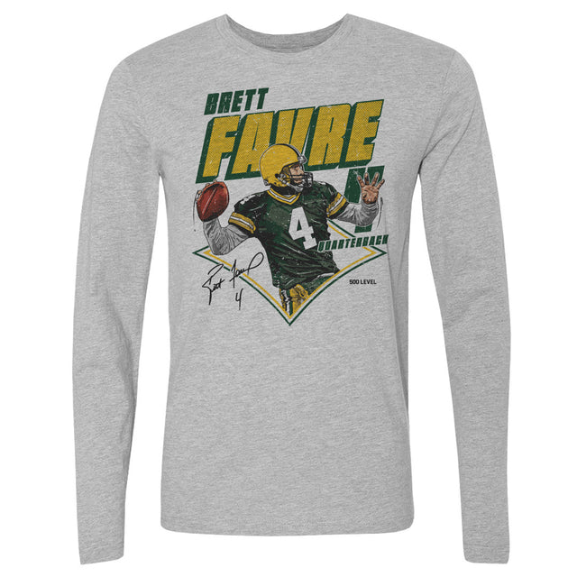 Brett Favre Men's Long Sleeve T-Shirt | 500 LEVEL