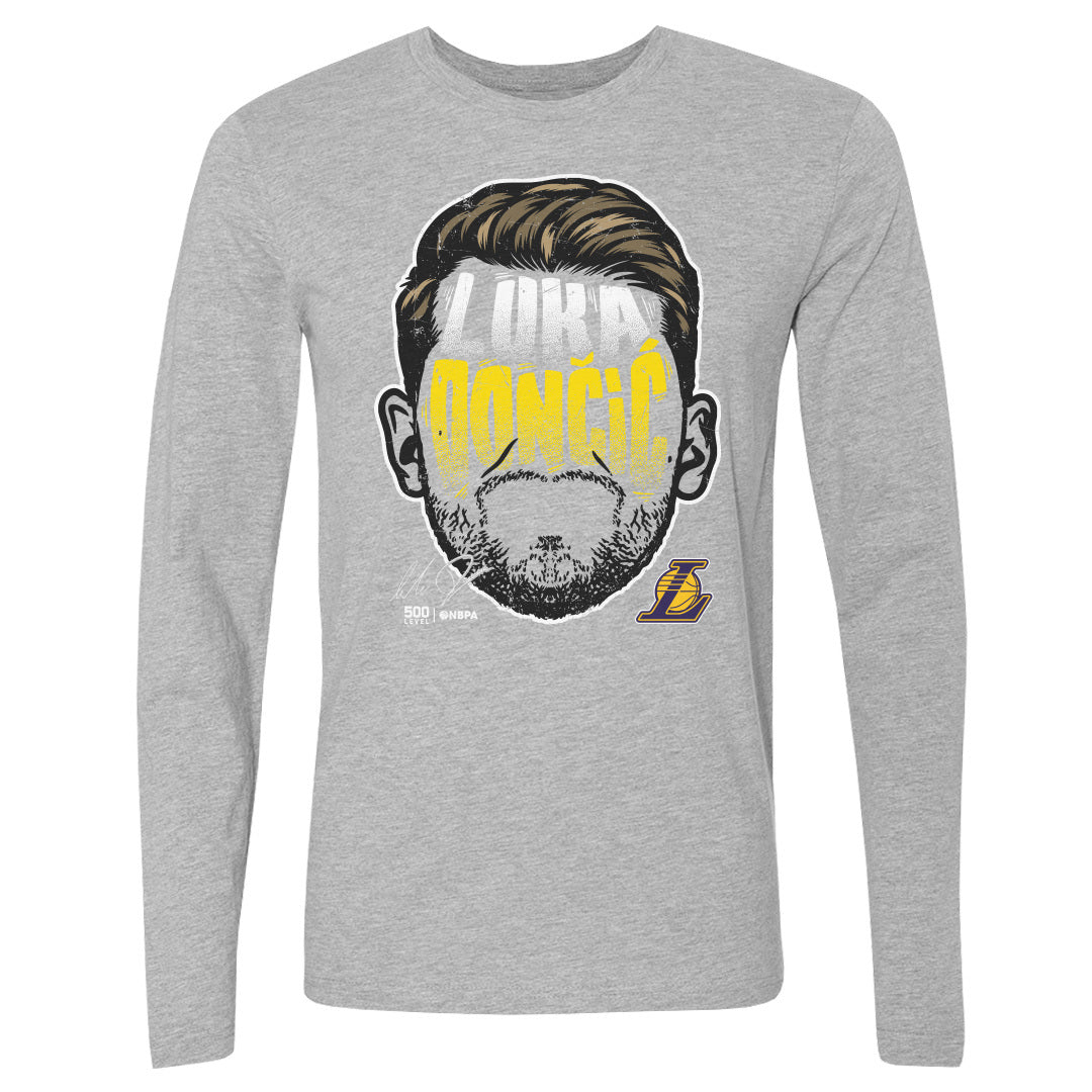 Luka Doncic Men's Long Sleeve T-Shirt | 500 LEVEL