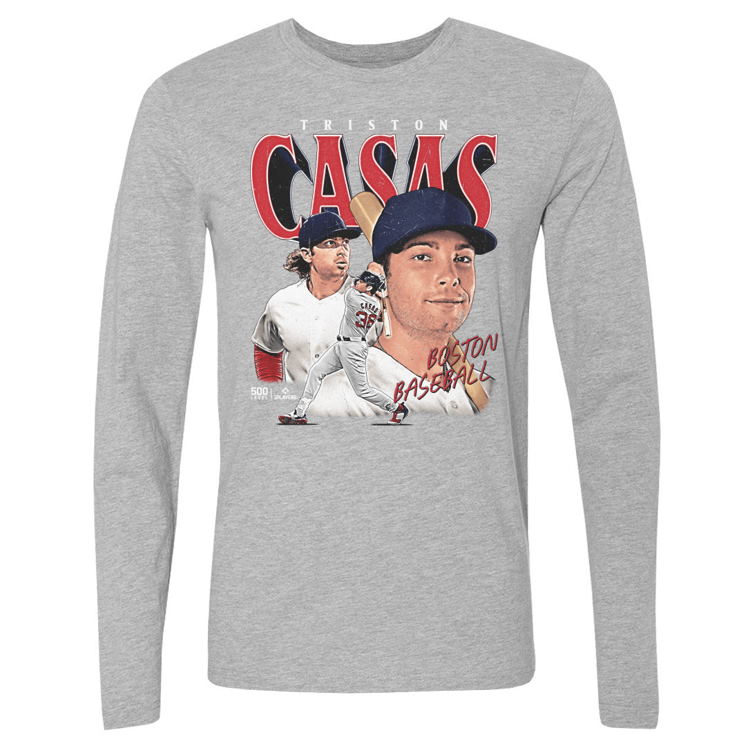 Triston Casas Men's Long Sleeve T-Shirt | 500 LEVEL