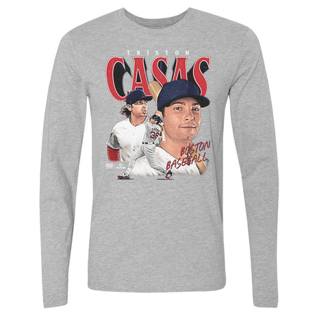 Triston Casas Men's Long Sleeve T-Shirt | 500 LEVEL