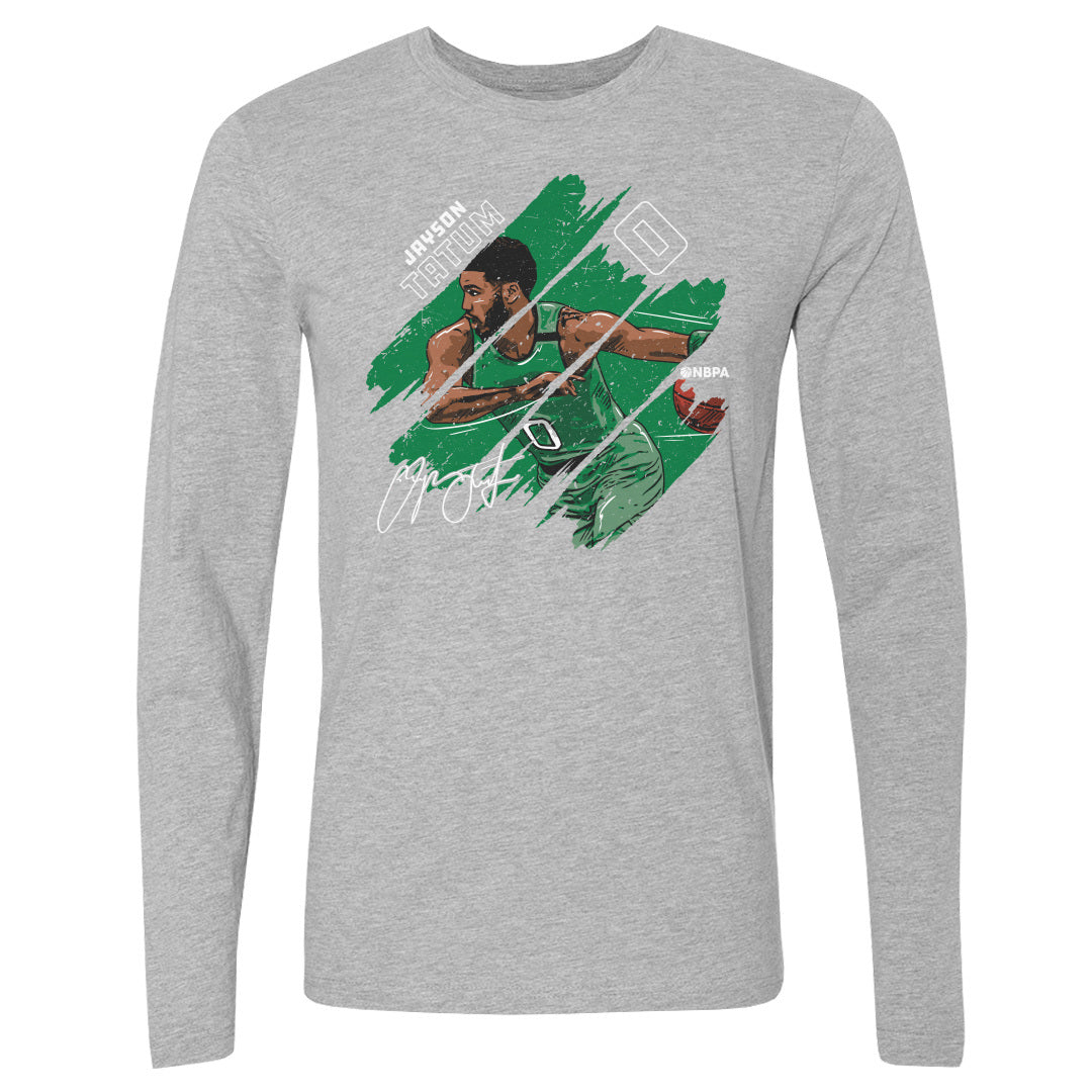 Jayson Tatum Men's Long Sleeve T-Shirt | 500 LEVEL