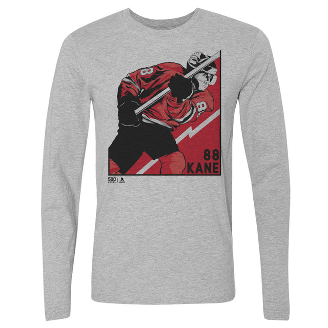 Patrick Kane Men's Long Sleeve T-Shirt | 500 LEVEL