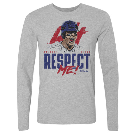 Anthony Rizzo Men's Long Sleeve T-Shirt | 500 LEVEL