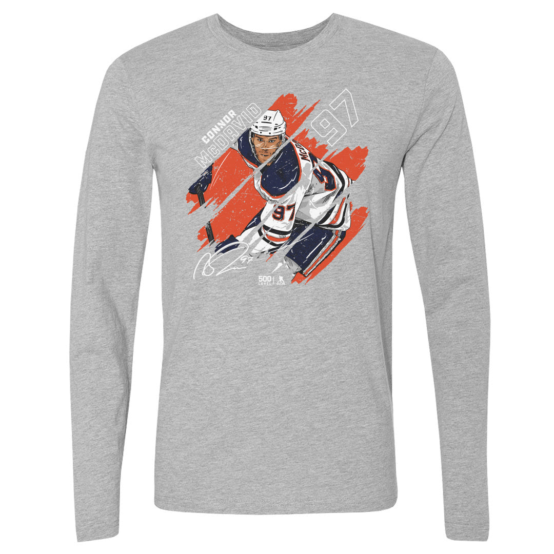 Connor McDavid Men's Long Sleeve T-Shirt | 500 LEVEL