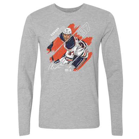 Connor McDavid Men's Long Sleeve T-Shirt | 500 LEVEL
