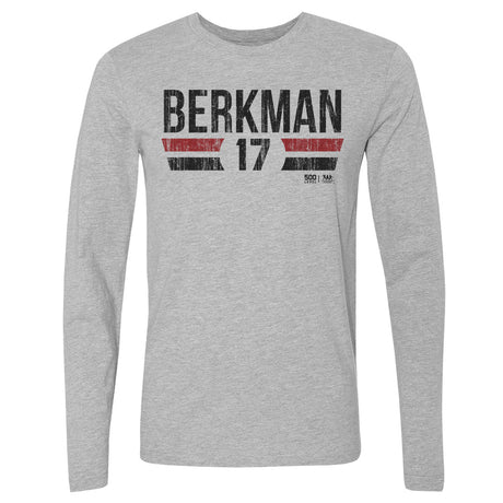 Lance Berkman Men's Long Sleeve T-Shirt | 500 LEVEL