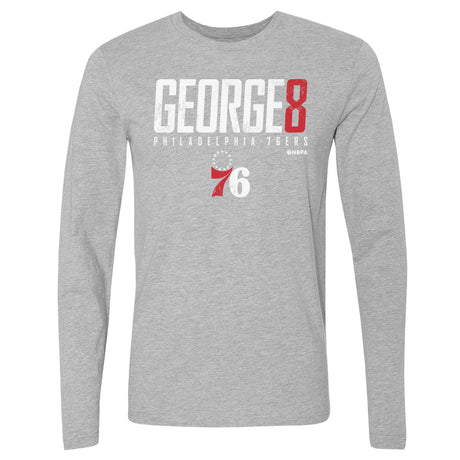 Paul George Men's Long Sleeve T-Shirt | 500 LEVEL