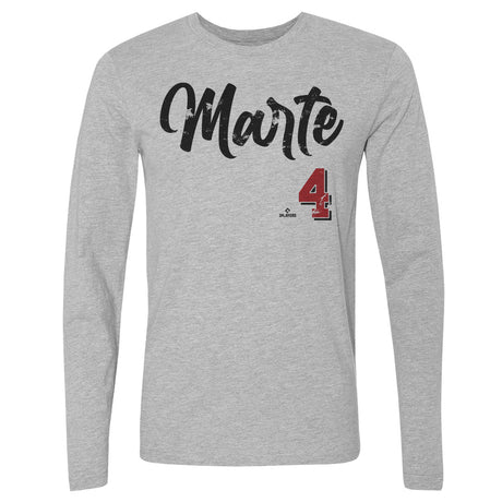 Ketel Marte Men's Long Sleeve T-Shirt | 500 LEVEL