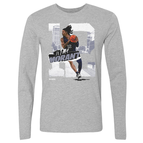 Ja Morant Men's Long Sleeve T-Shirt | 500 LEVEL