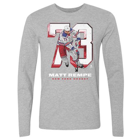 Matt Rempe Men's Long Sleeve T-Shirt | 500 LEVEL