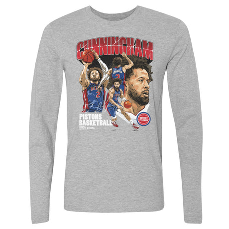 Cade Cunningham Men's Long Sleeve T-Shirt | 500 LEVEL