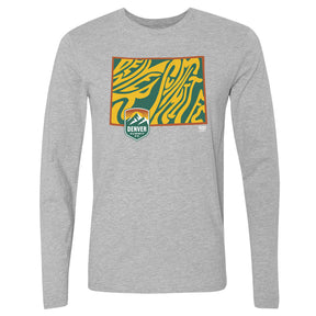 Denver Summit FC Men's Long Sleeve T-Shirt | 500 LEVEL