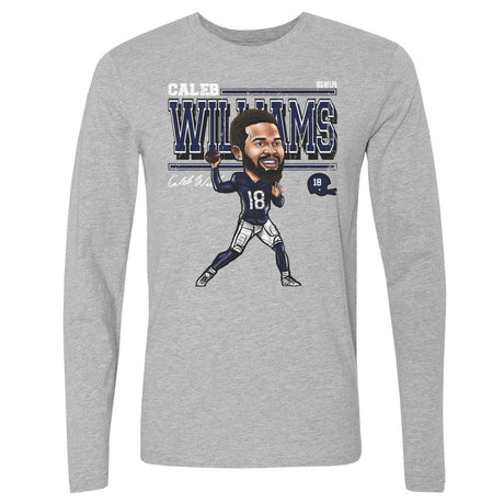 Caleb Williams Men's Long Sleeve T-Shirt | 500 LEVEL