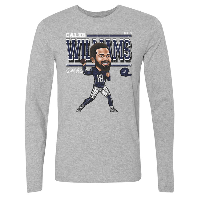 Caleb Williams Men's Long Sleeve T-Shirt | 500 LEVEL