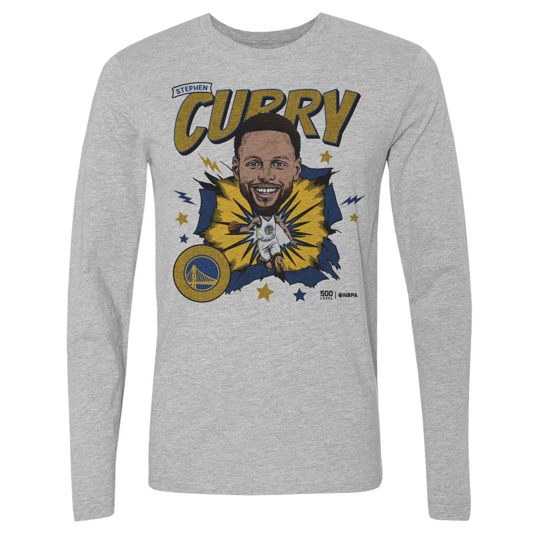 Steph Curry Men's Long Sleeve T-Shirt | 500 LEVEL