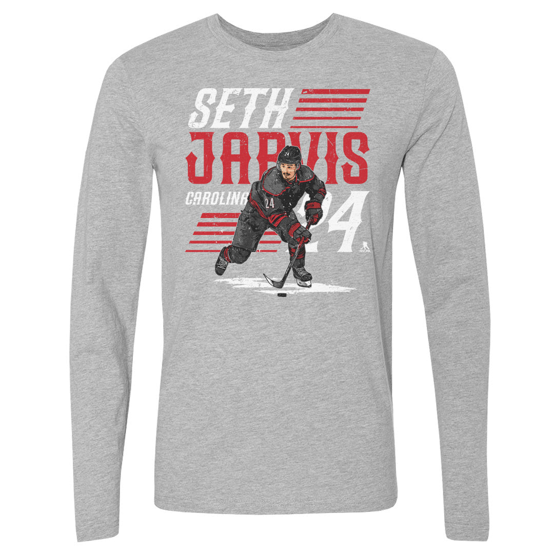 Seth Jarvis Men's Long Sleeve T-Shirt | 500 LEVEL