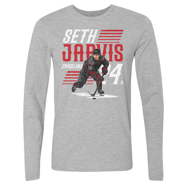 Seth Jarvis Men's Long Sleeve T-Shirt | 500 LEVEL