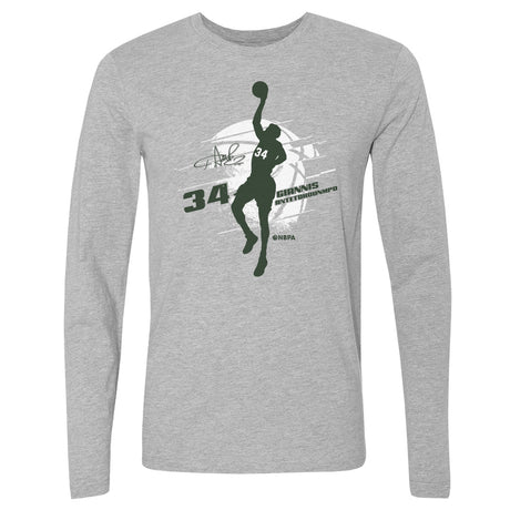 Giannis Antetokounmpo Men's Long Sleeve T-Shirt | 500 LEVEL