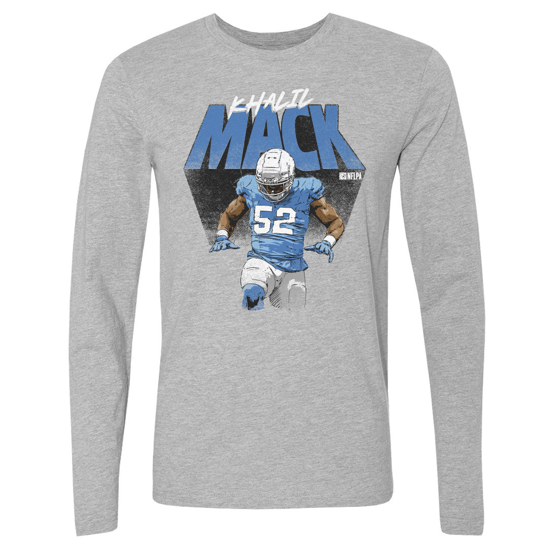 Khalil Mack Men's Long Sleeve T-Shirt | 500 LEVEL