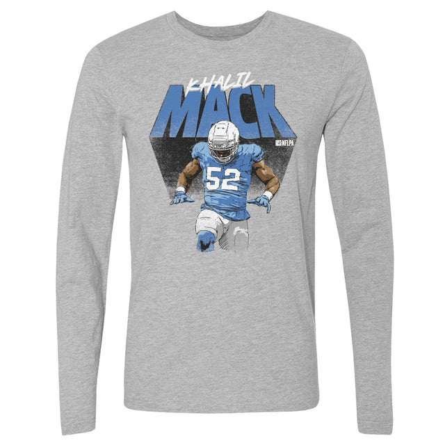 Khalil Mack Men's Long Sleeve T-Shirt | 500 LEVEL