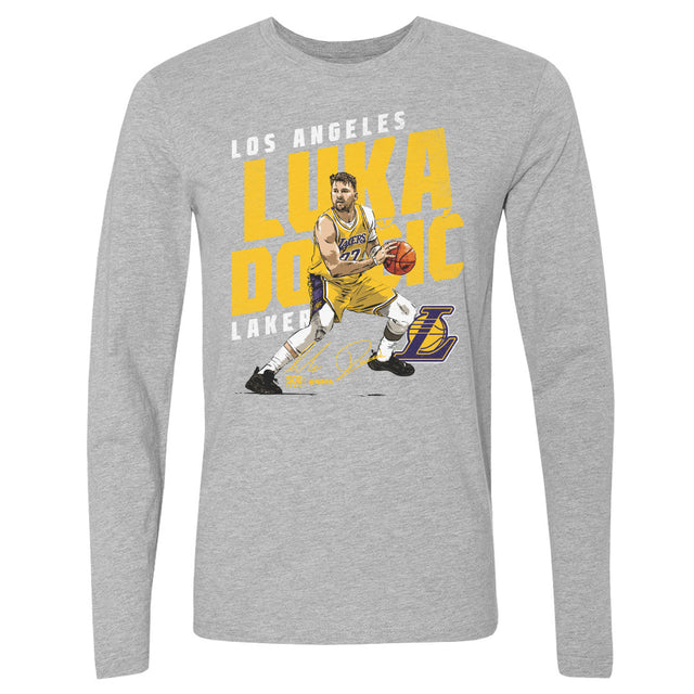 Luka Doncic Men's Long Sleeve T-Shirt | 500 LEVEL