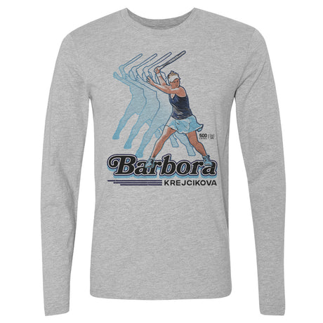 Barbora Krejcikova Men's Long Sleeve T-Shirt | 500 LEVEL