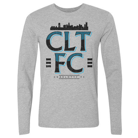 Charlotte FC Men's Long Sleeve T-Shirt | 500 LEVEL