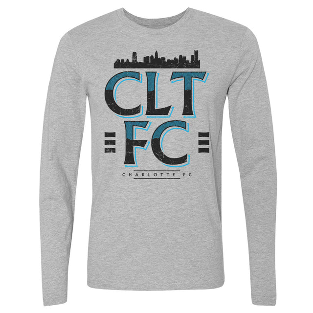 Charlotte FC Men's Long Sleeve T-Shirt | 500 LEVEL