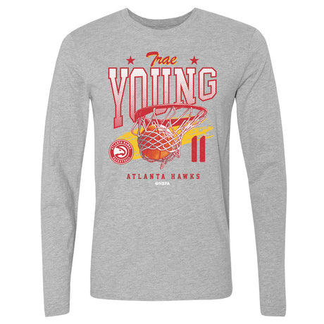 Trae Young Men's Long Sleeve T-Shirt | 500 LEVEL