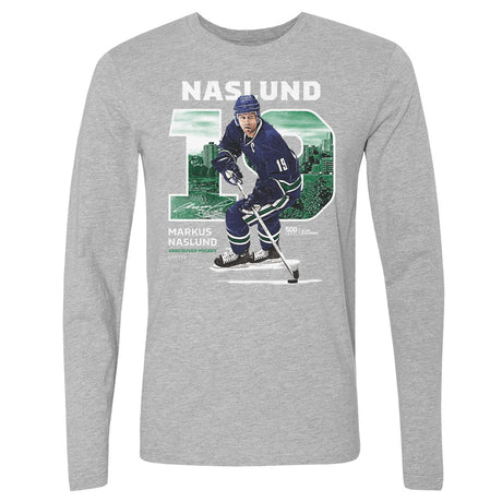 Markus Naslund Men's Long Sleeve T-Shirt | 500 LEVEL
