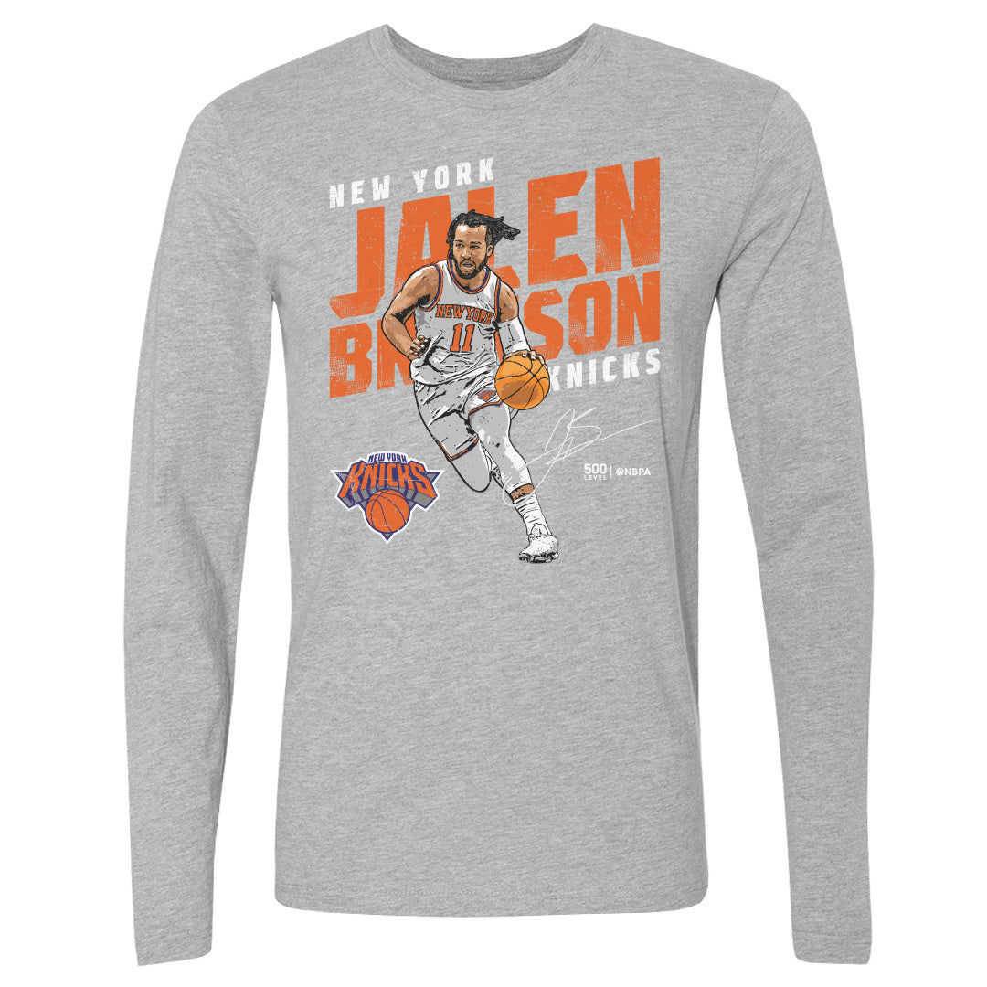 Jalen Brunson Men's Long Sleeve T-Shirt | 500 LEVEL