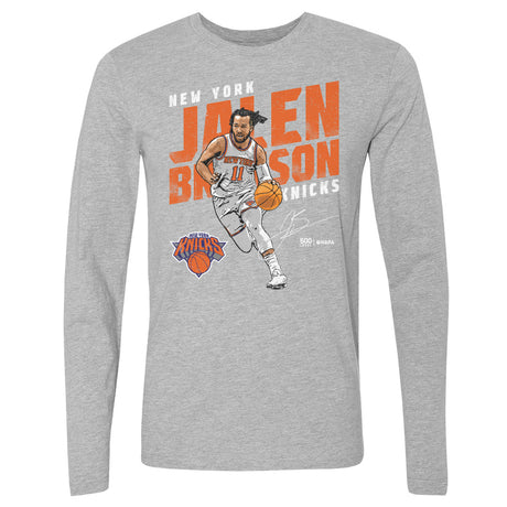 Jalen Brunson Men's Long Sleeve T-Shirt | 500 LEVEL